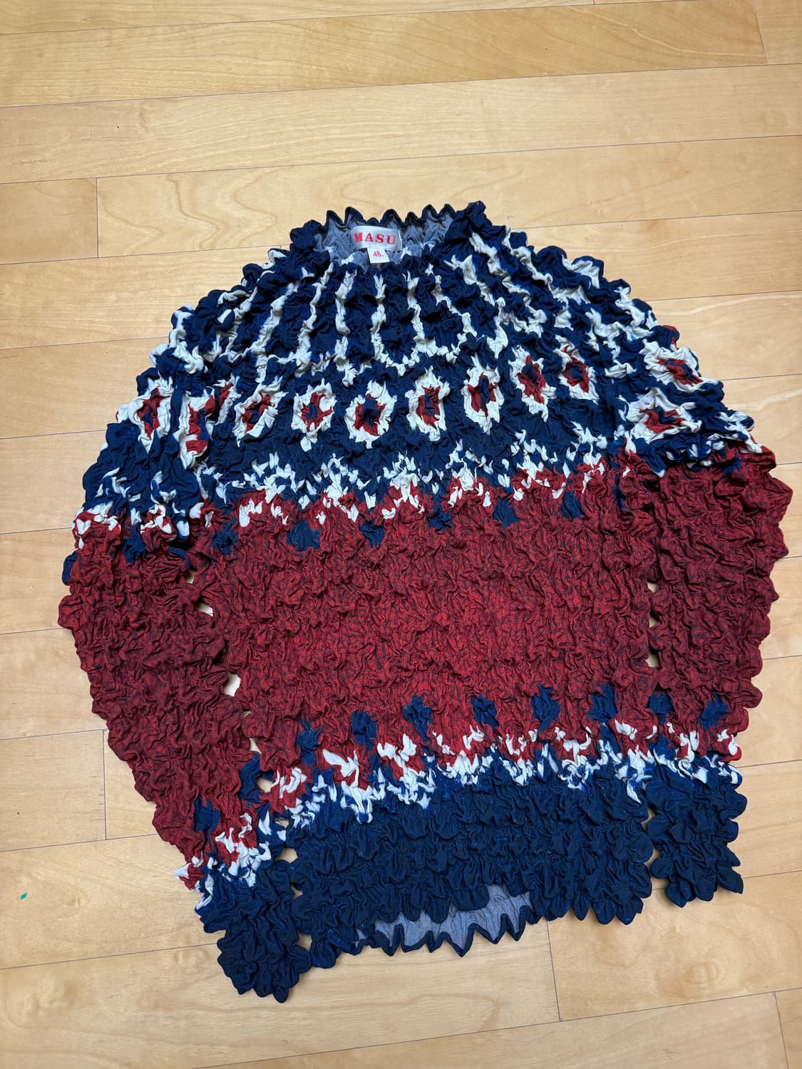 Masu 마수 팝콘 노르딕 스웨터 48 상품이미지2