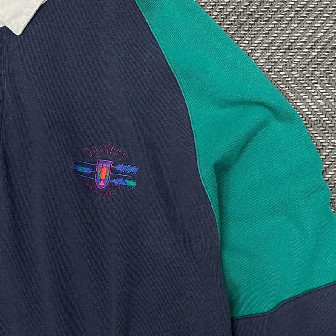 90s리바이스 자수 로고 배색 롱슬리브 v0345 상품이미지4