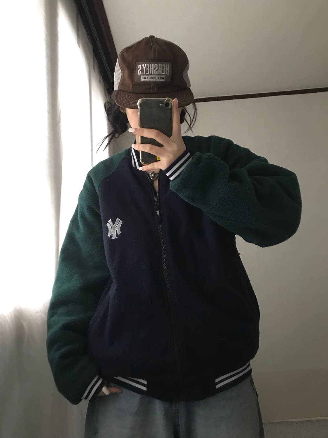 MLB 나그랑 누빔 후리스 상품이미지3