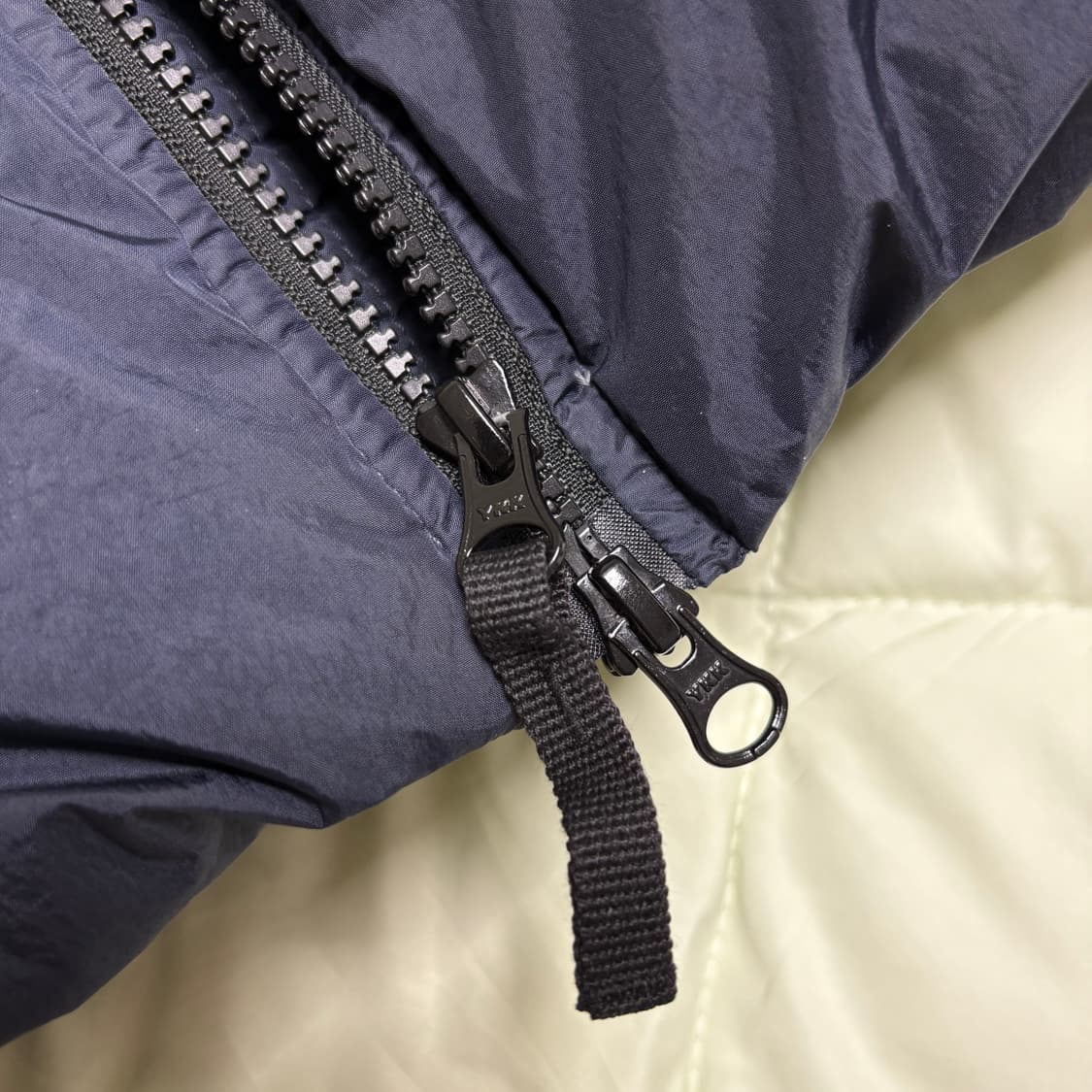 스톤아일랜드 23fw 크링클랩스 가먼트 다이드 패딩 다운 다크네이비 L 상품이미지8