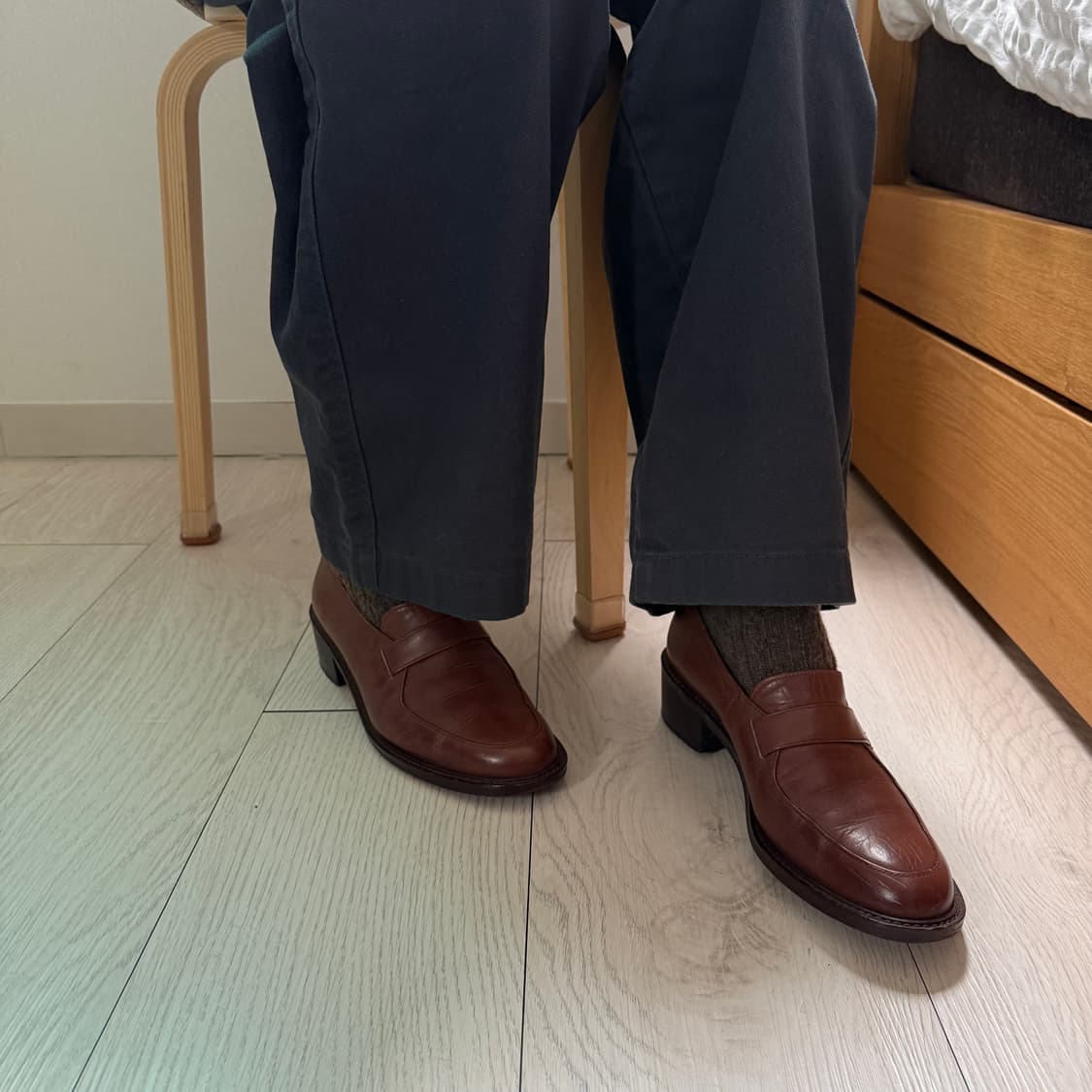 Margaret Howell mid heel loafer 상품이미지2