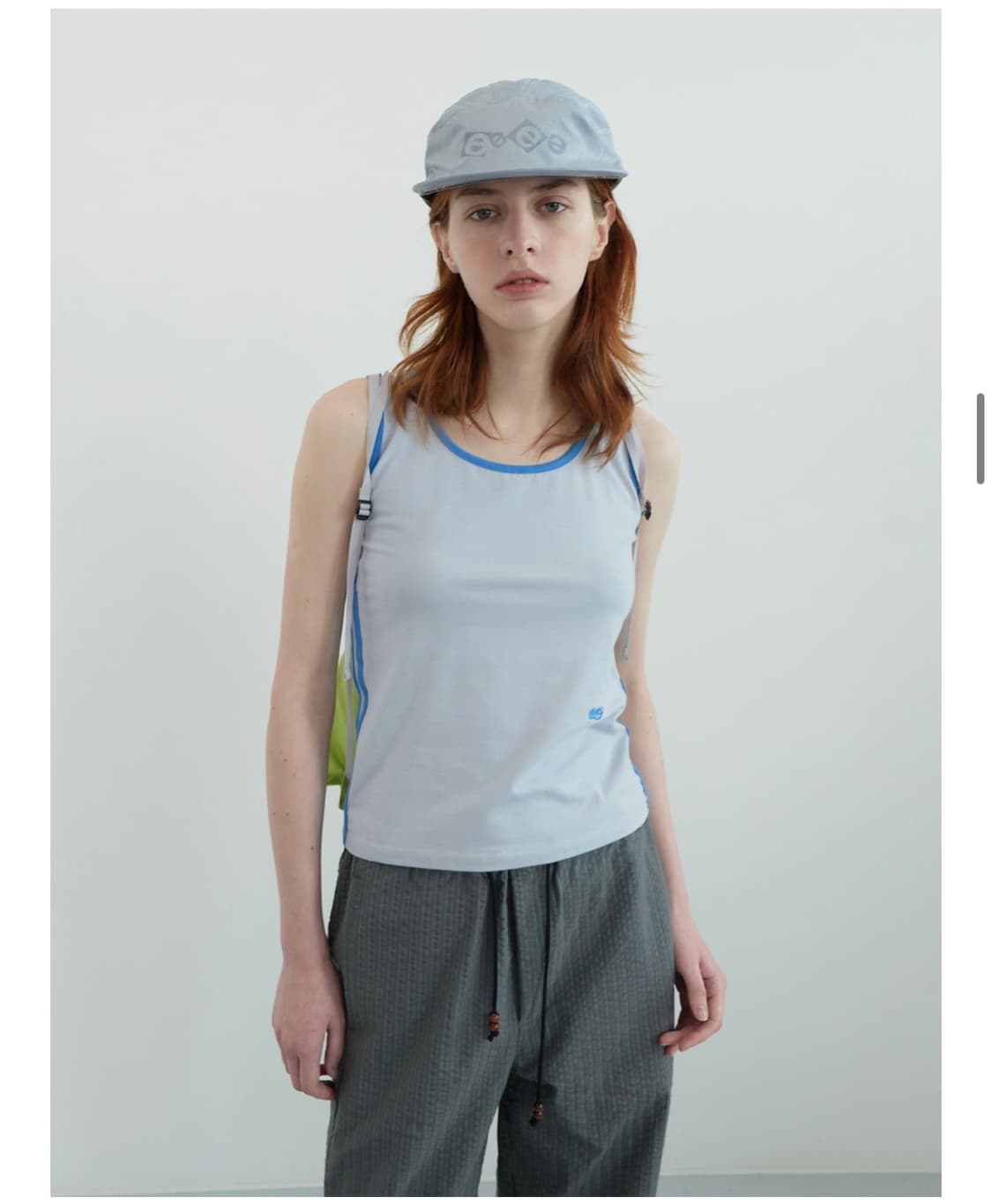 엔조블루스  라이닝 슬리브리스 (Light Grey) 상품이미지2