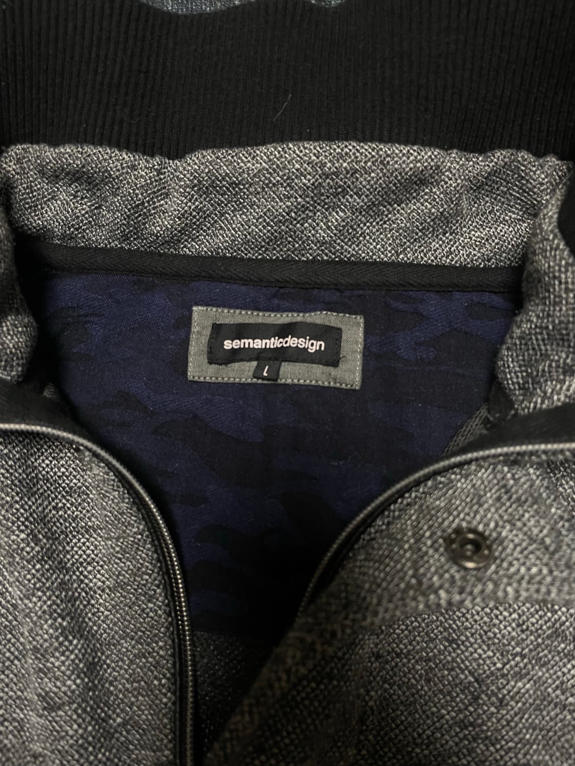 semantic design gray jacket 상품이미지3