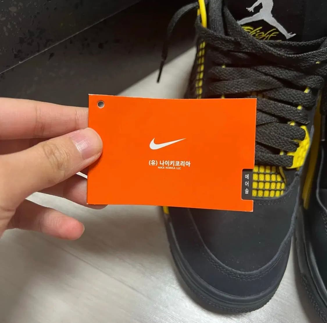 조던 4 썬더 260 상품이미지3