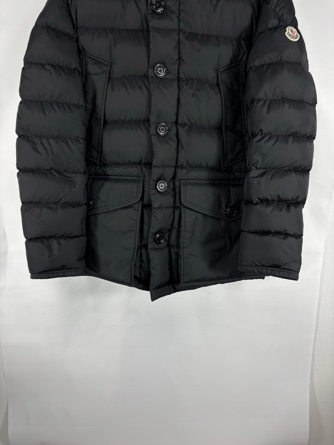 (크림판25년구매)23/24몽클레어 클루니 롱 다운 자켓  패딩 블랙 상품이미지3