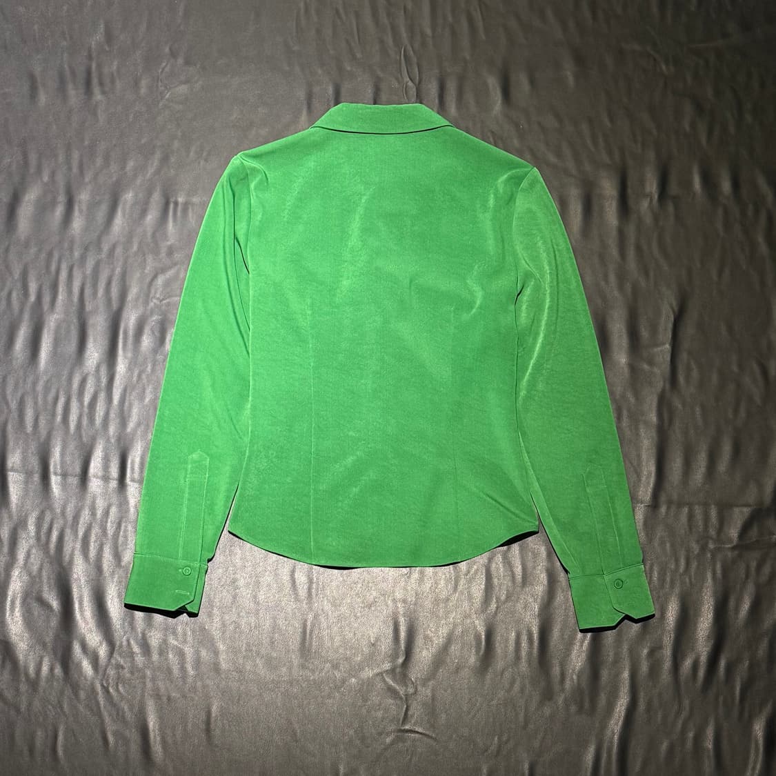 더 오픈 프로덕트 그린 블라우스 상품이미지2