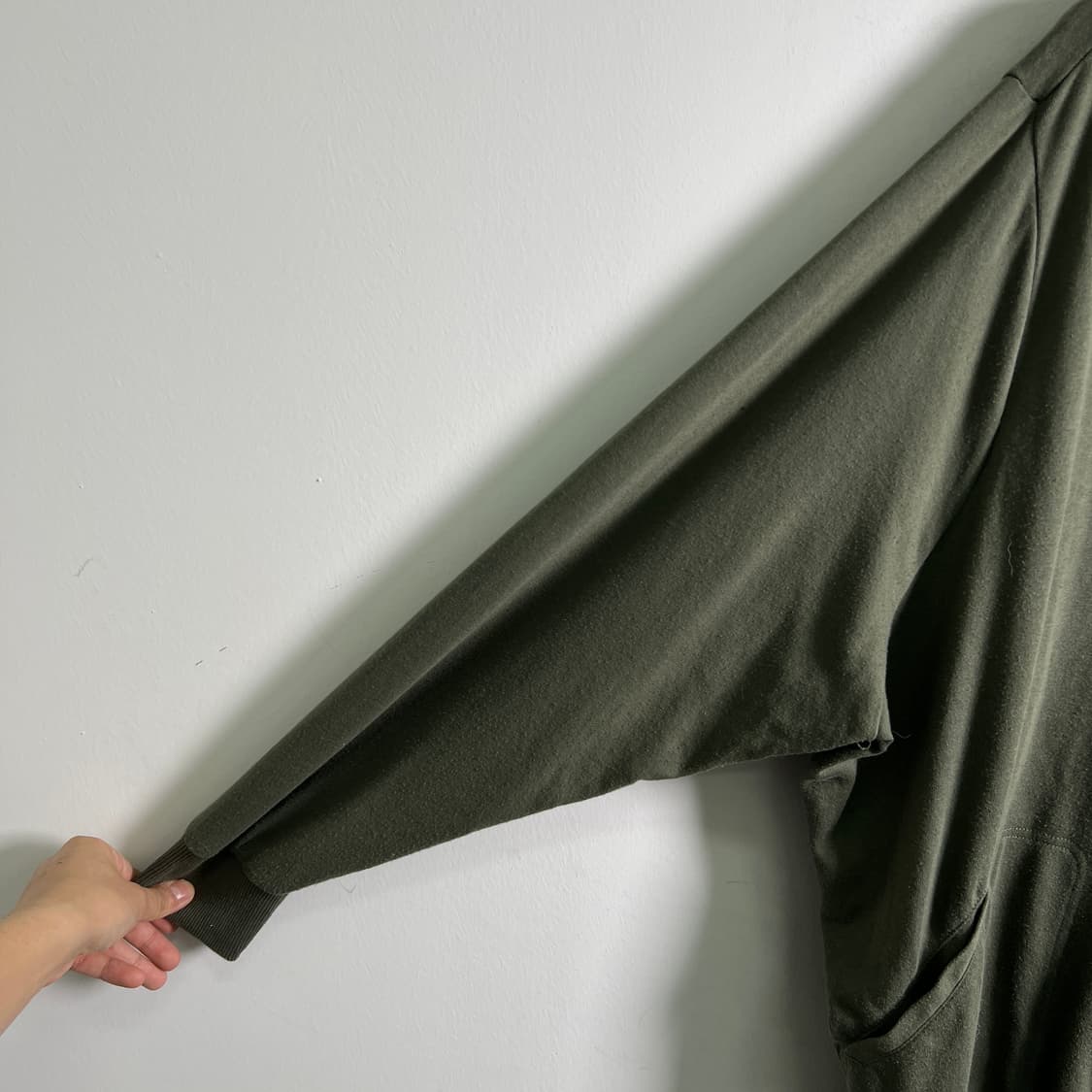 n'or label 카키 후드집업 상품이미지7