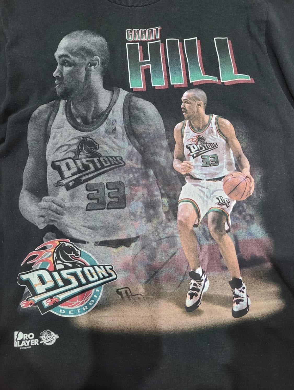 디트로이트 피스톤스 그랜트힐 농구 반팔 티셔츠  상품이미지2