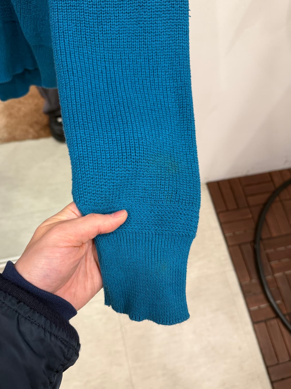 90s Oshkosh 오시코시 5버튼 코만도 헨리넥 니트 스웨터 상품이미지9