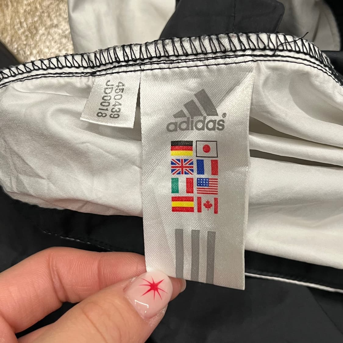 [정품/L] 아디다스 바람막이 후드 아노락 b17 상품이미지7