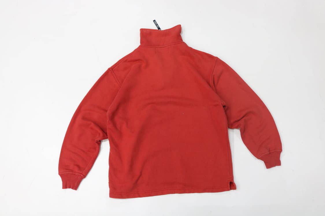 PRO-KEDS 프로케즈 빈티지 아치 로고 하프 집업 스웨트셔츠 레드 상품이미지9