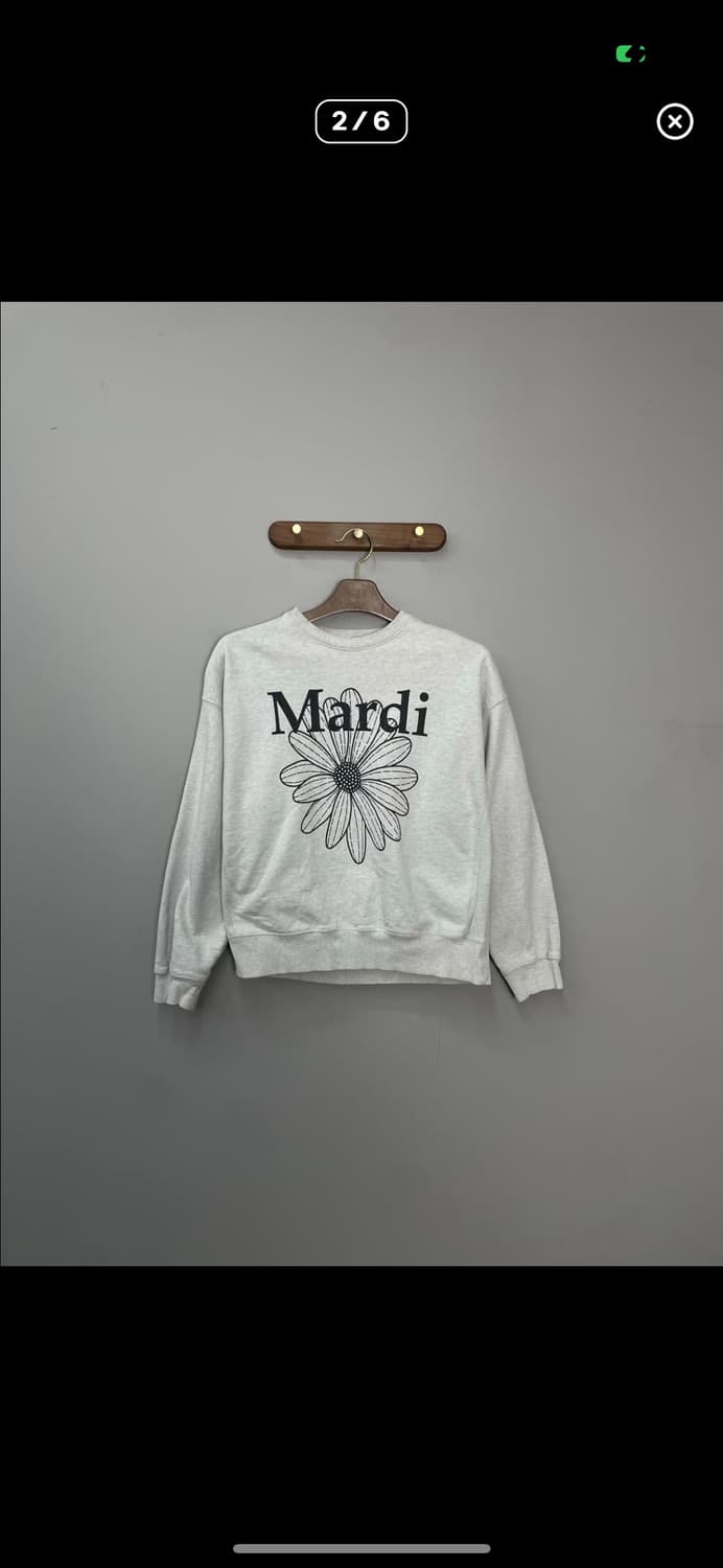 마르디 메크르디 플라워 마르디 블라썸 맨투맨 A3326 상품이미지2