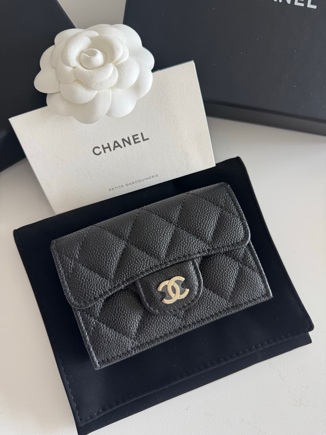 샤넬 3단 지갑  상품이미지1