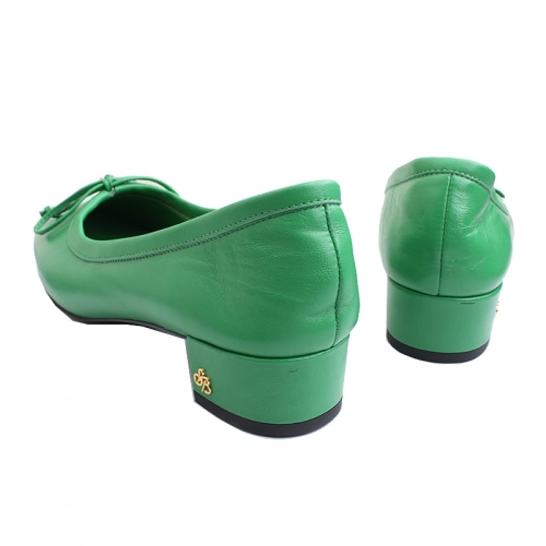 슈콤마보니 그린 리본 플랫 슈즈 380 상품이미지4