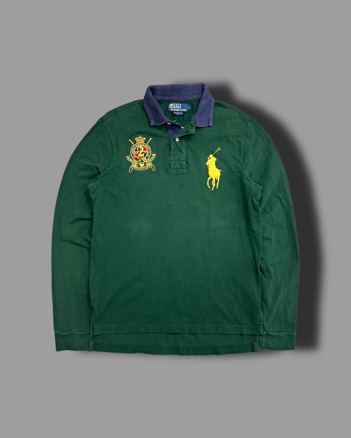 폴로 랄프로렌 그린 빅포니 럭비 pk L 상품이미지4