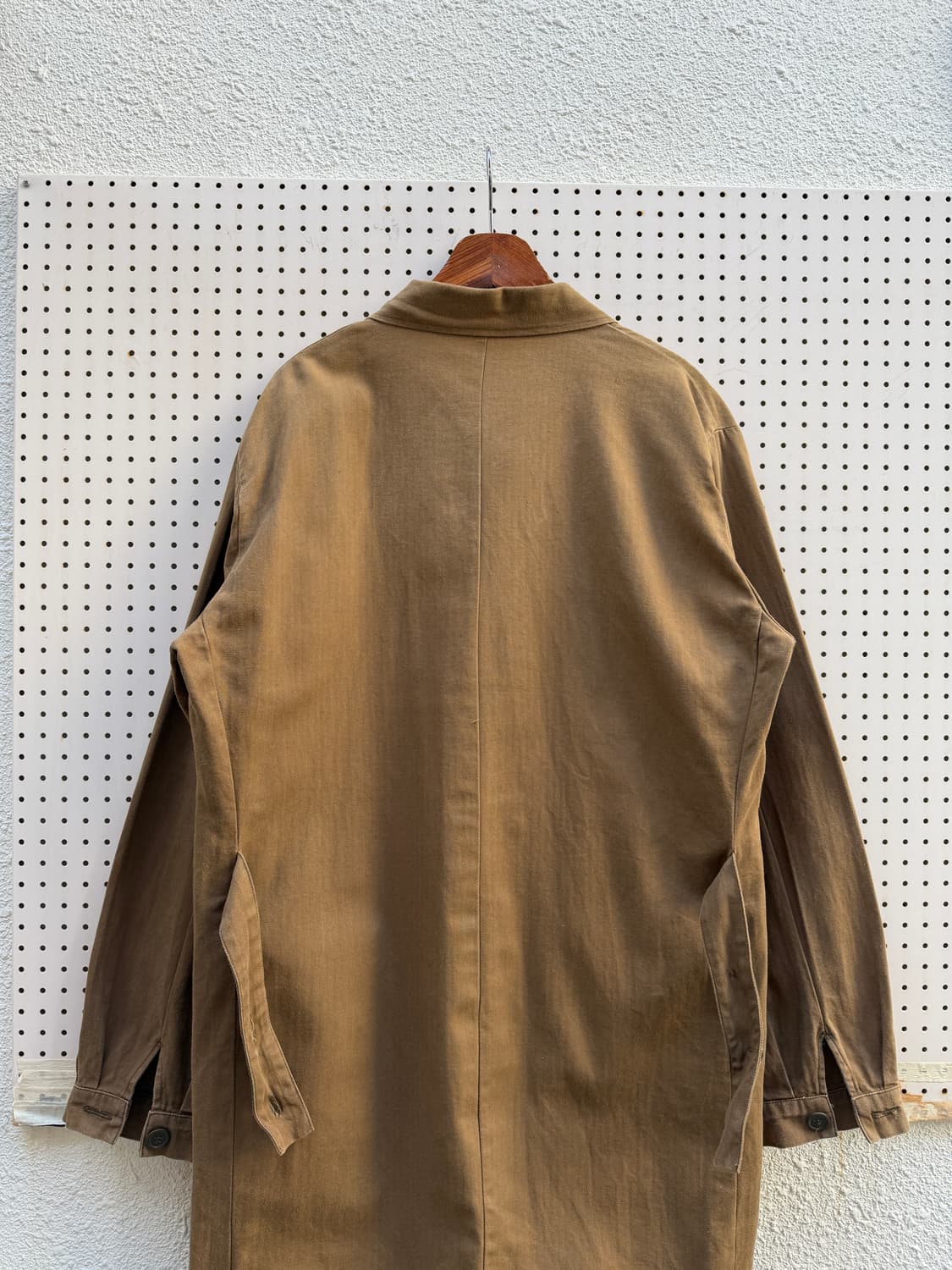 OLD EURO HBT WORK SHOP COAT 헤링본 워크코트 상품이미지8