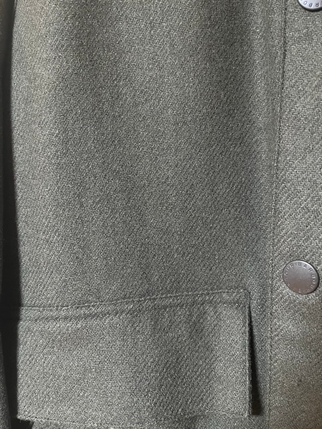 바버 보로우데일 42사이즈 올리브 BORROWDALE / 트랜스포트 상품이미지5