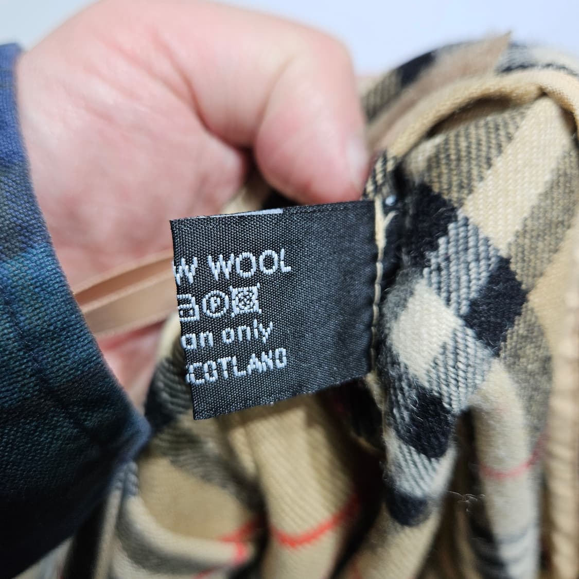 버버리 체크 울 스커트[XS] 상품이미지8