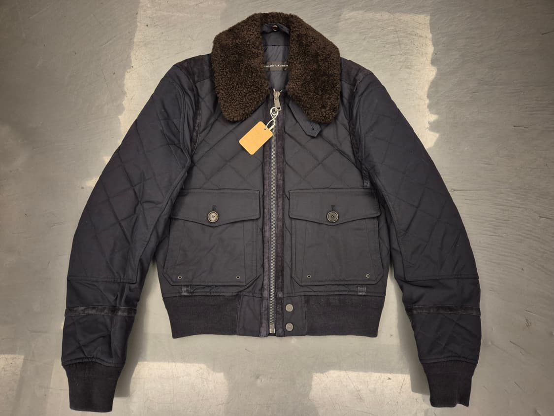 폴로랄프로렌 블랙라벨 퀼팅 봄버 자켓 상품이미지1