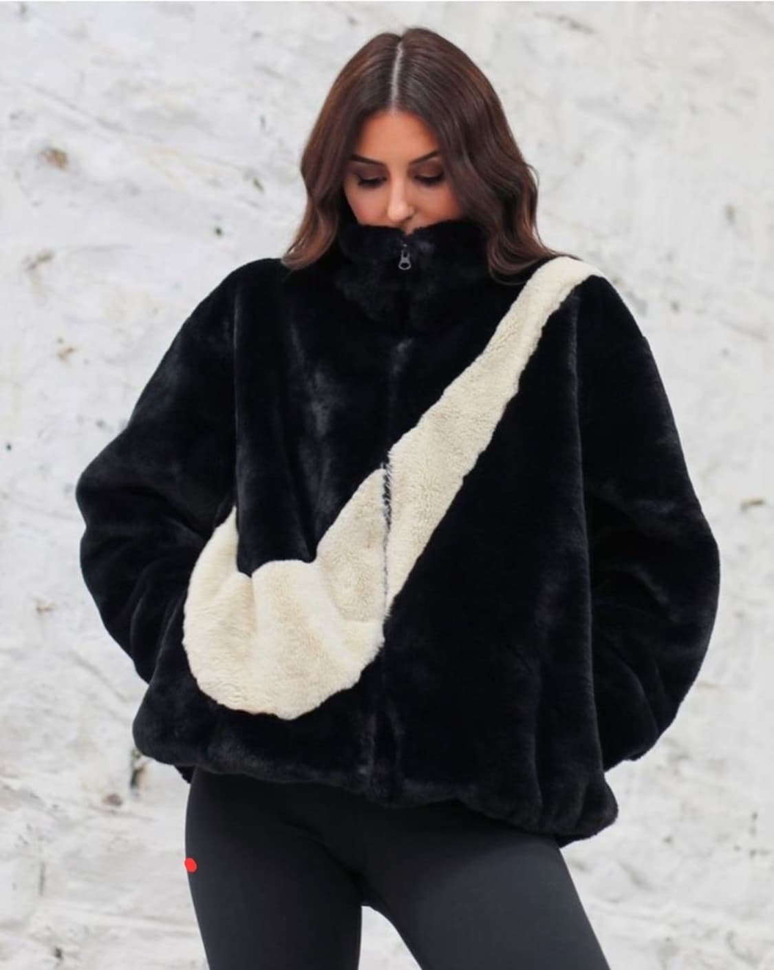 나이키 스우시 세르파 자켓 xl 상품이미지1