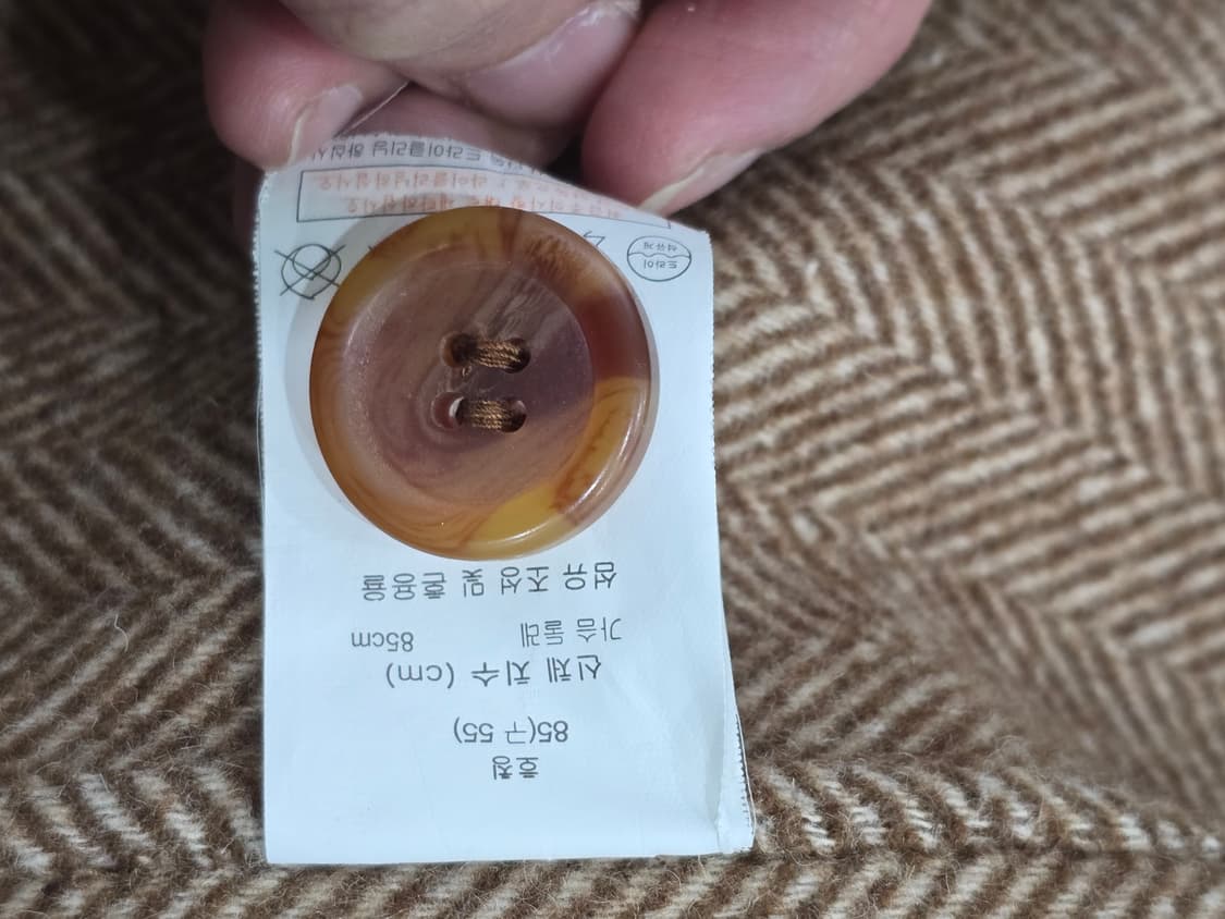 ZIO 송지오 헤링본 자켓 브라운 상품이미지7