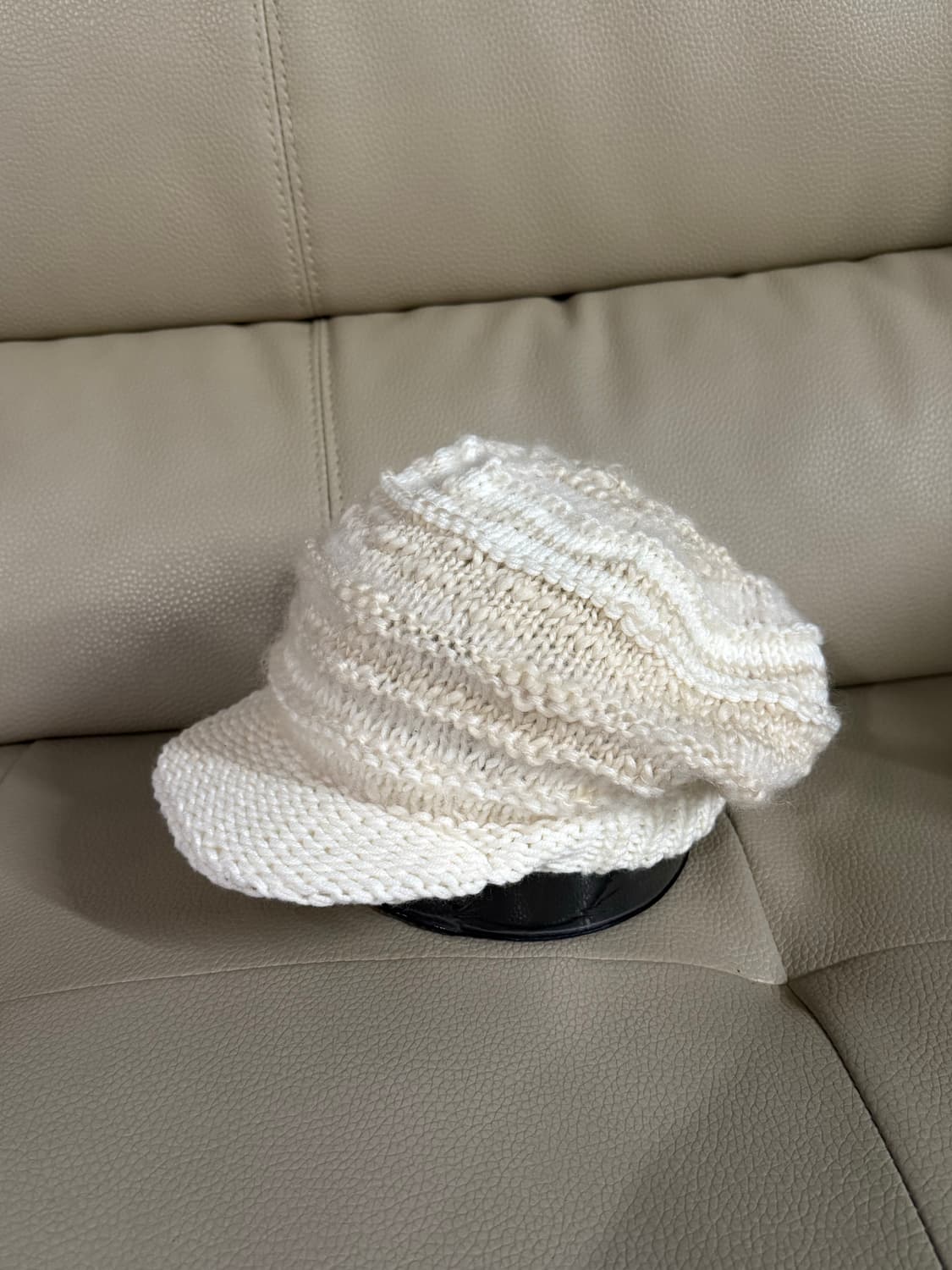 Pocket girl color mix knit cap 상품이미지1