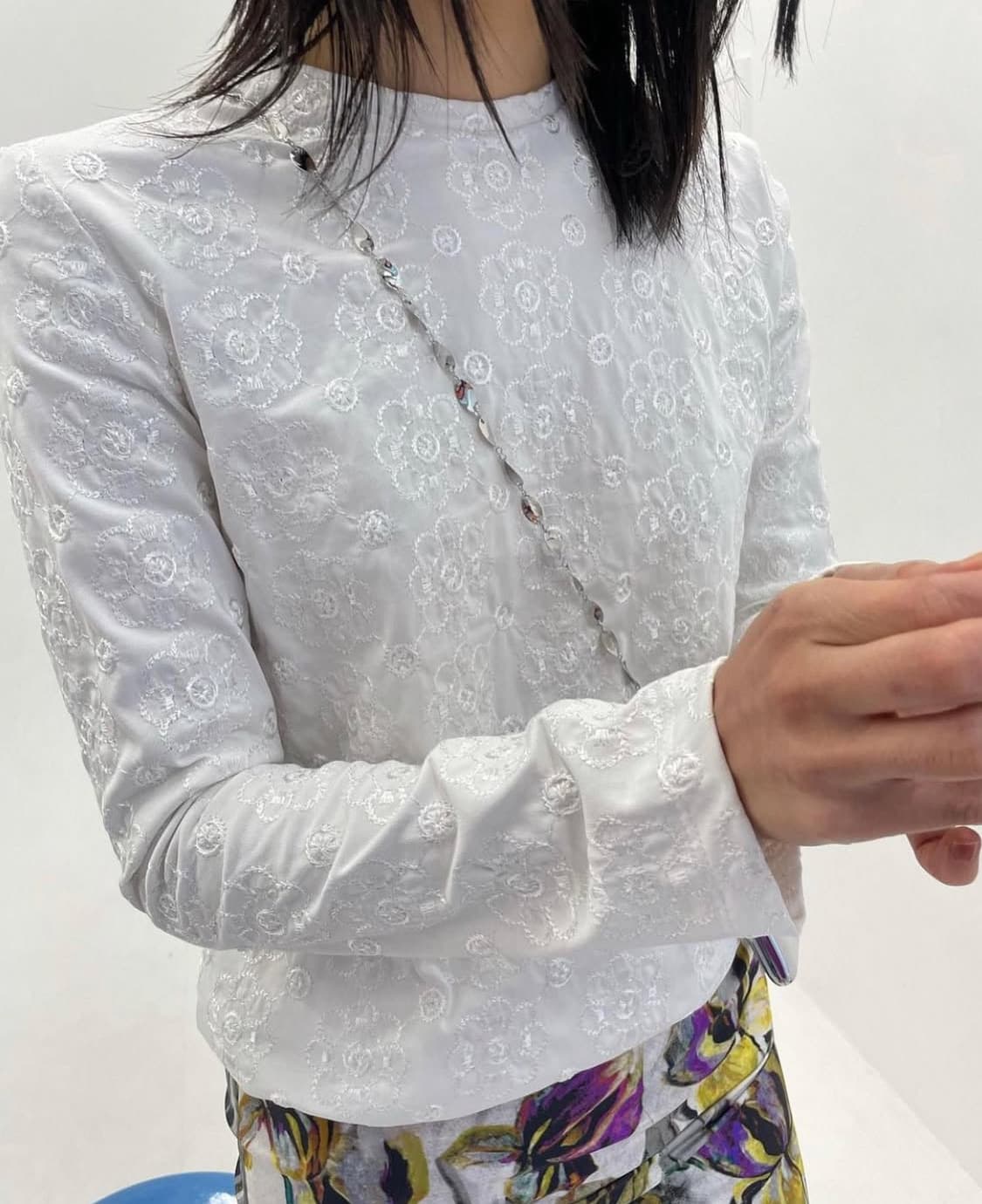 teak jersey long sleeve top 상품이미지3