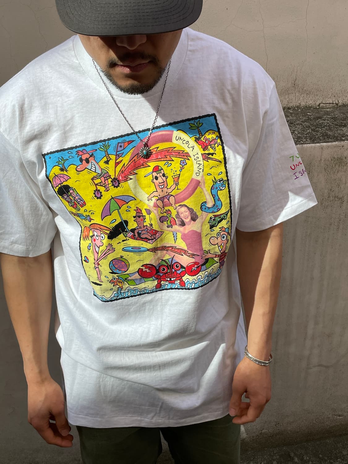 90s 7up Uncola Island Promo T-shirt  상품이미지2