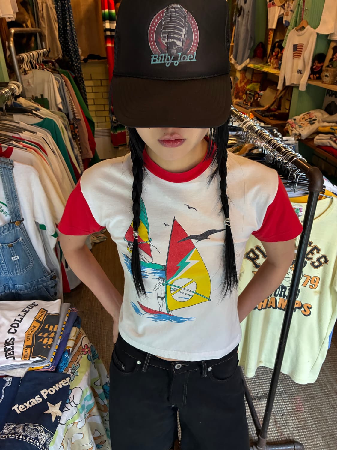 90’s Windsurfing Ringer Tee 상품이미지1