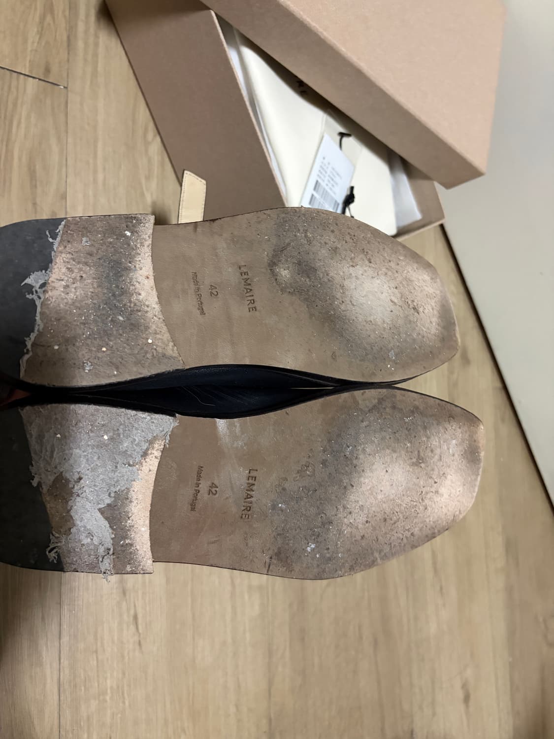 (42) 르메르 메리제인 발레리나 슈즈  상품이미지4