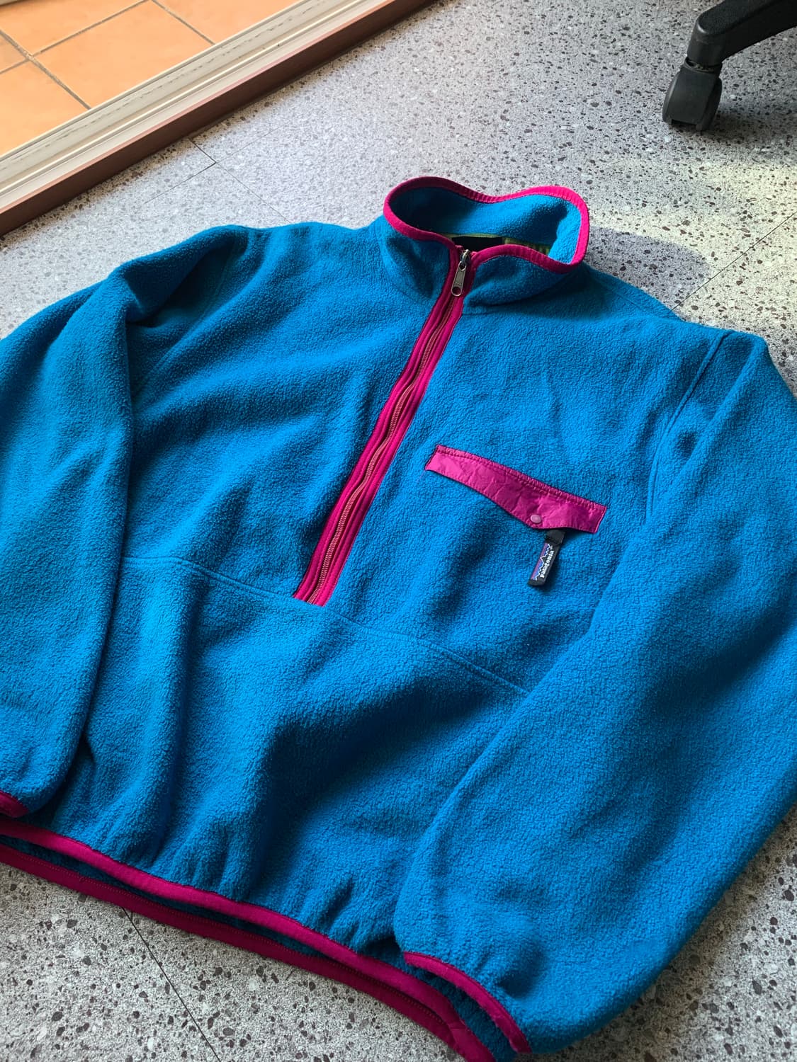 🇺🇸(M)90s 파타고니아 빈티지 신칠라 M 레어컬러 상품이미지2