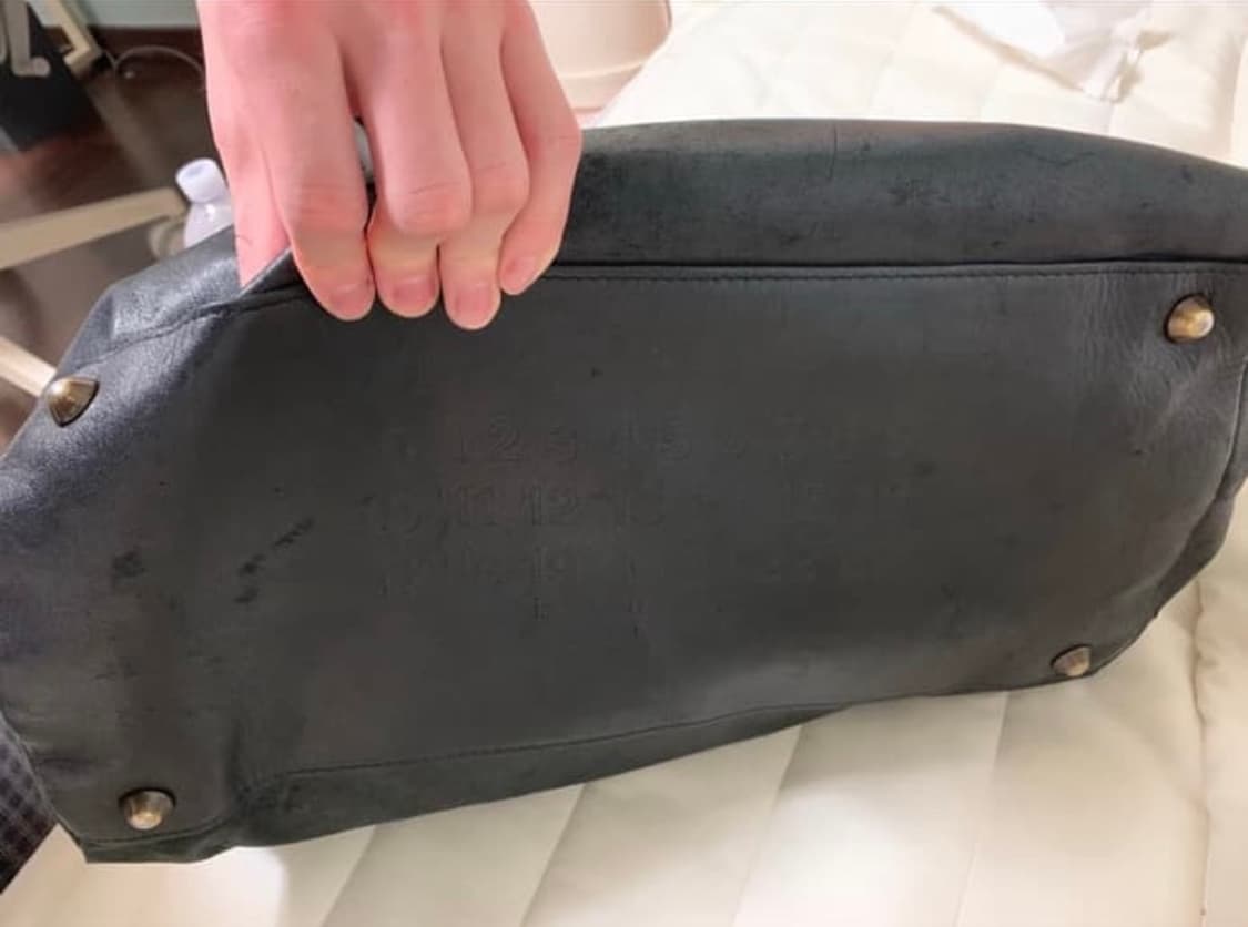마르지엘라 레더 토트백 상품이미지4