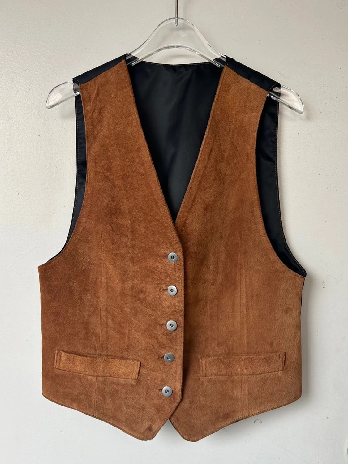 웨스턴 조끼 웨스턴베스트 스웨이드 상품이미지3