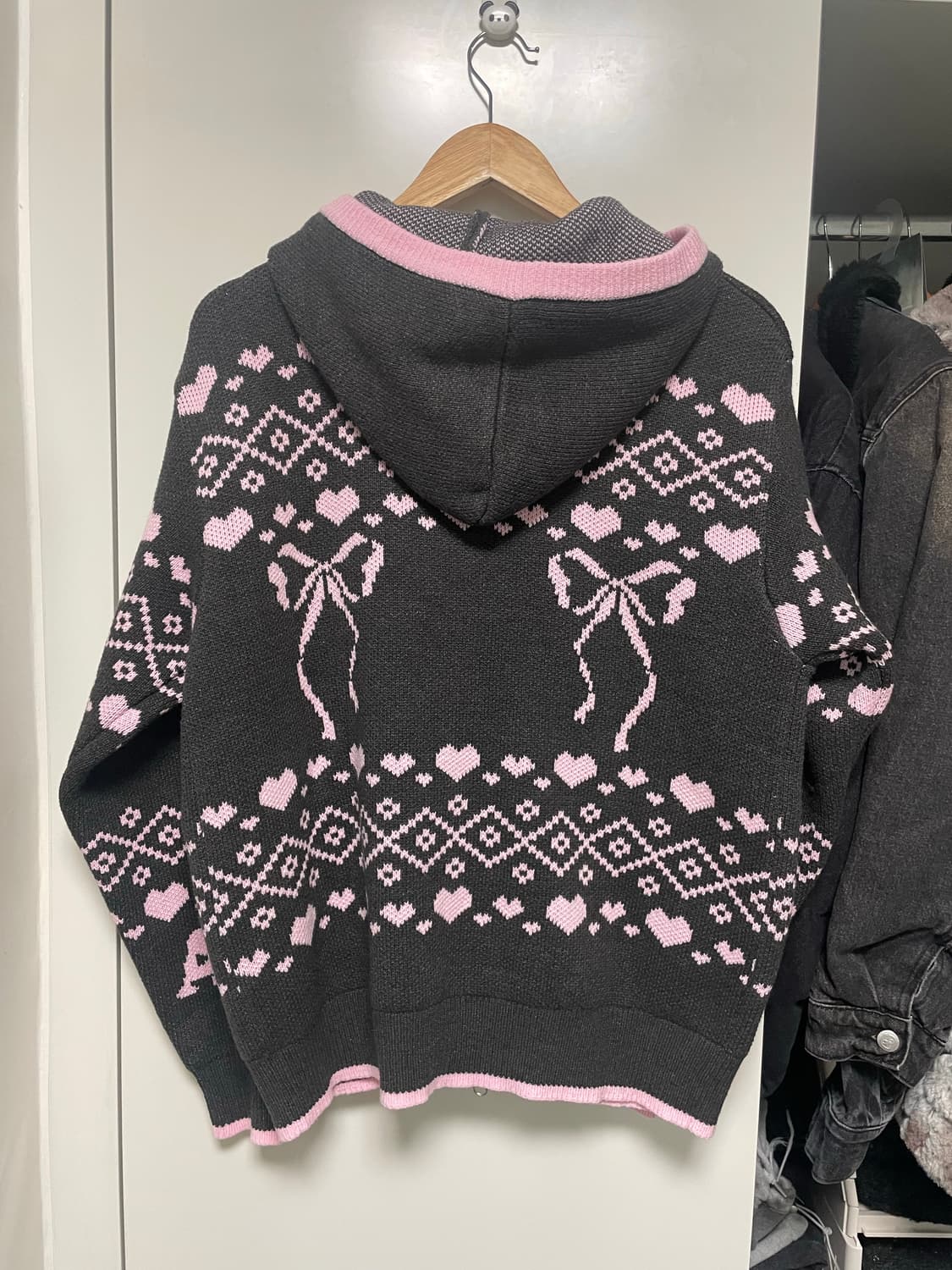 (아메스) COWICHAN KNIT HOODIE ZIP-UP (새상품) 상품이미지6