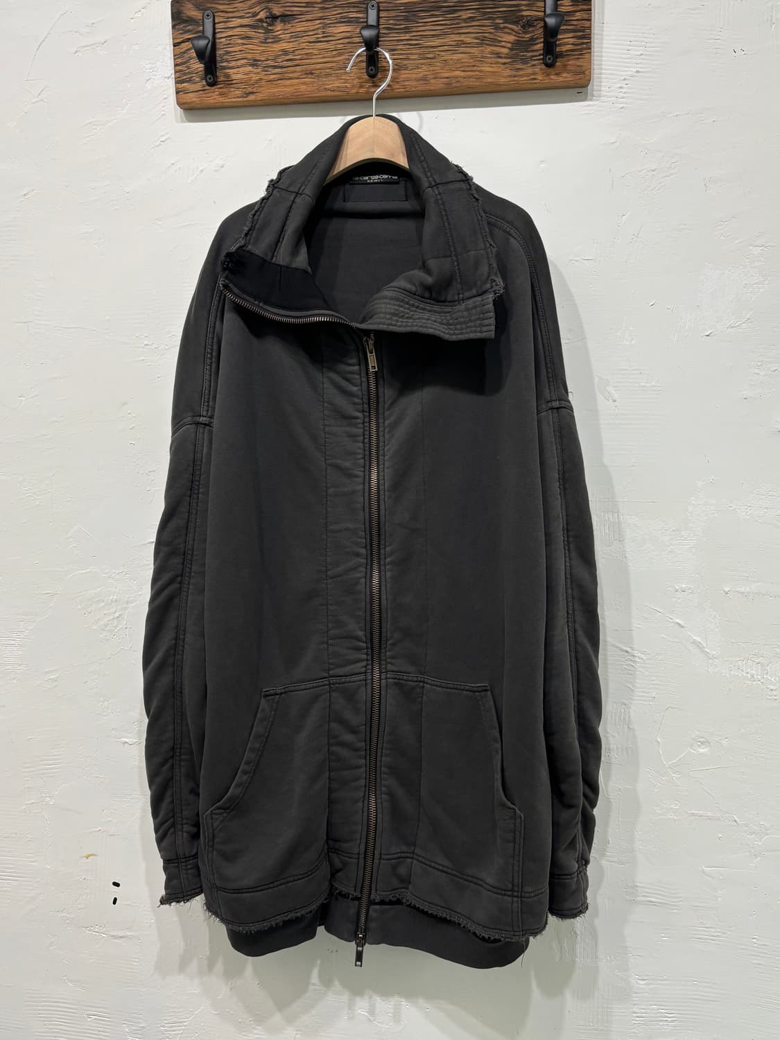 Haider Ackermann 하이더아커만 차콜 오버 집업 상품이미지6