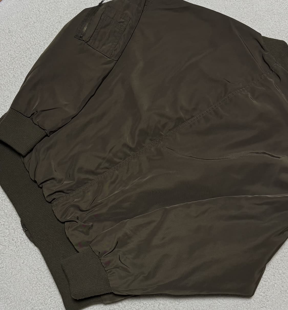 Japanese Vintage GRL 카키 항공점퍼 상품이미지8