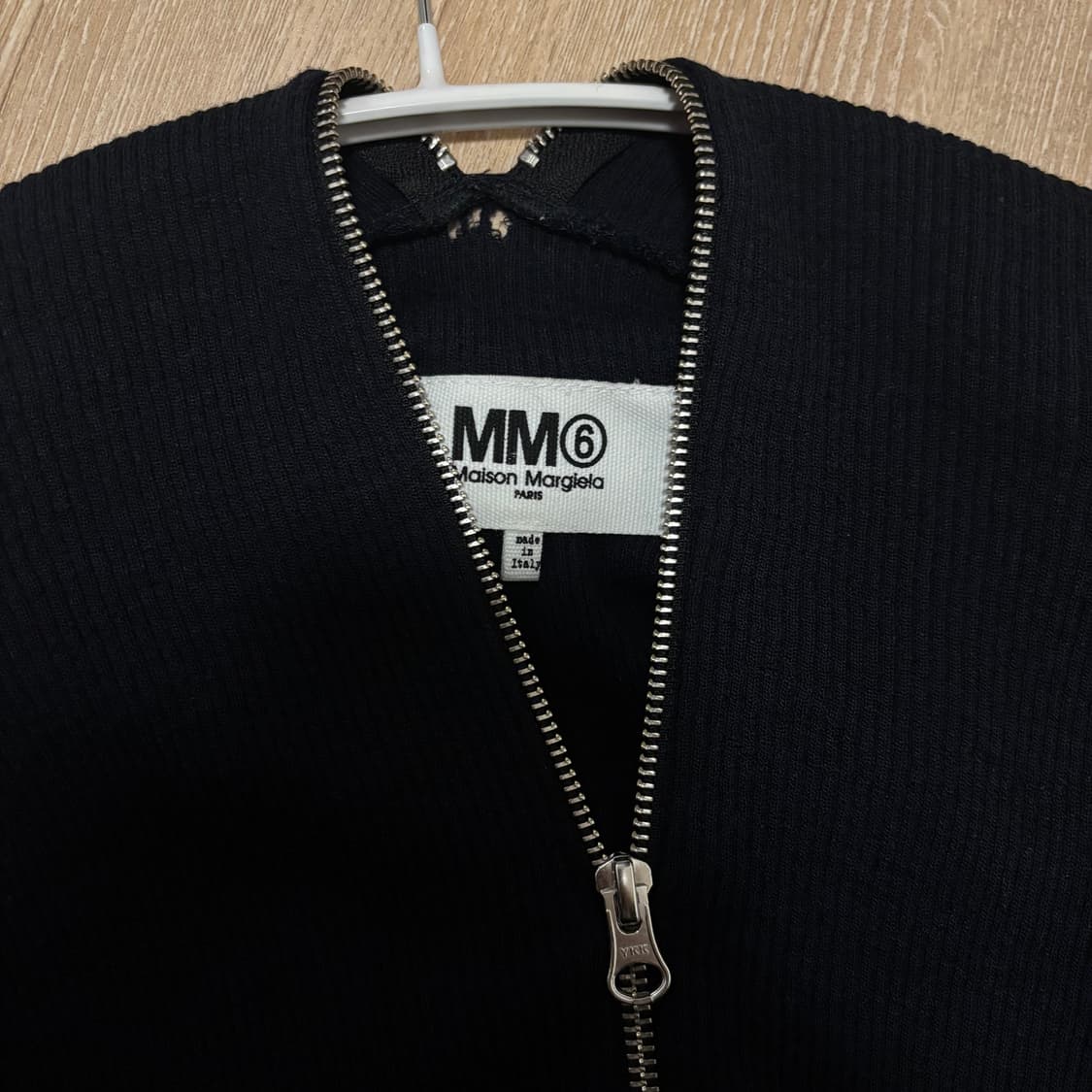MM6 메종 마르지엘라 지퍼 가디건 상품이미지3