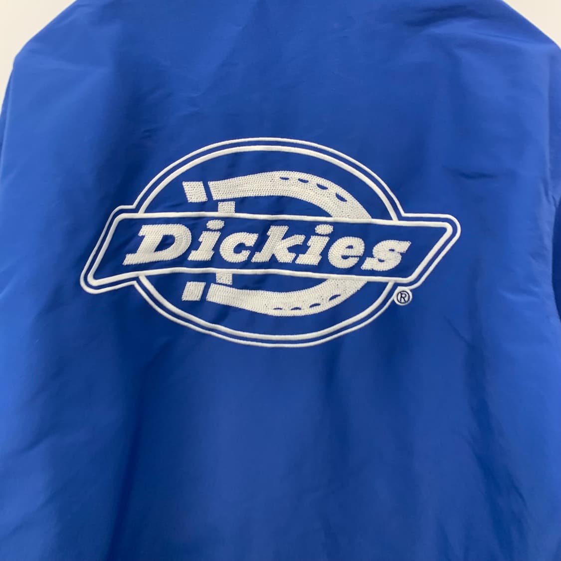 디키즈 백로고 블루 블루종 봄버 자켓 상품이미지5