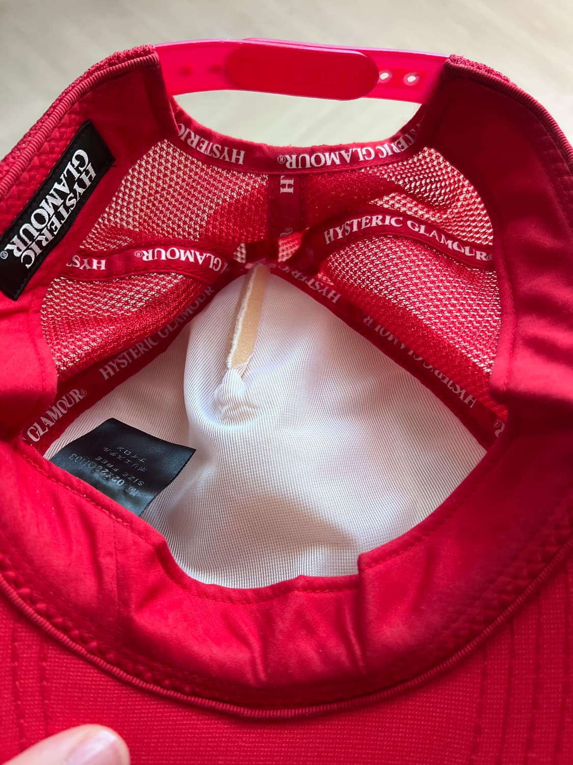 히스테릭 글래머 빅슨 걸 메쉬 캡 상품이미지4