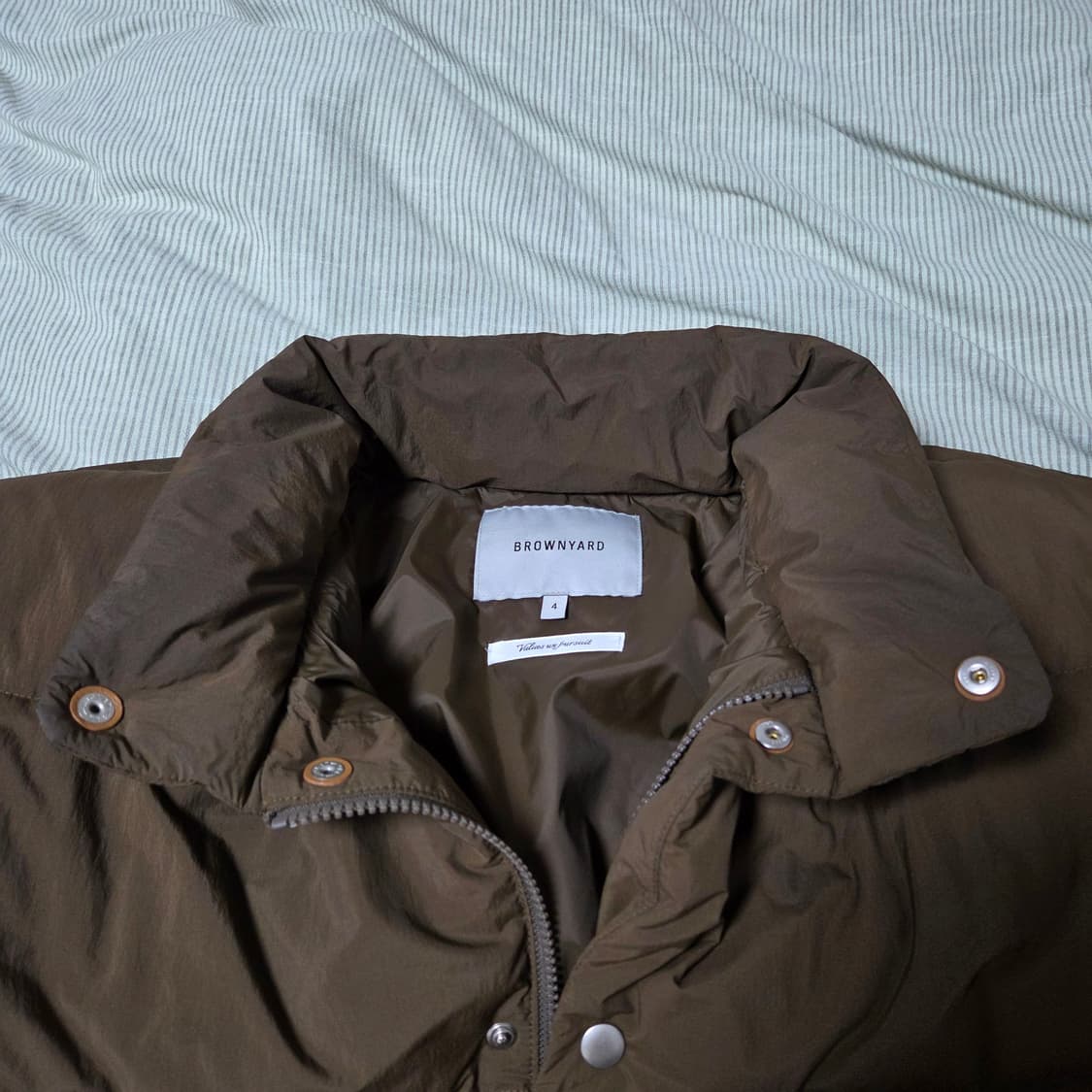 브라운야드 푸퍼 다운 모카 4(100) / 구스다운 패딩 파카 상품이미지2