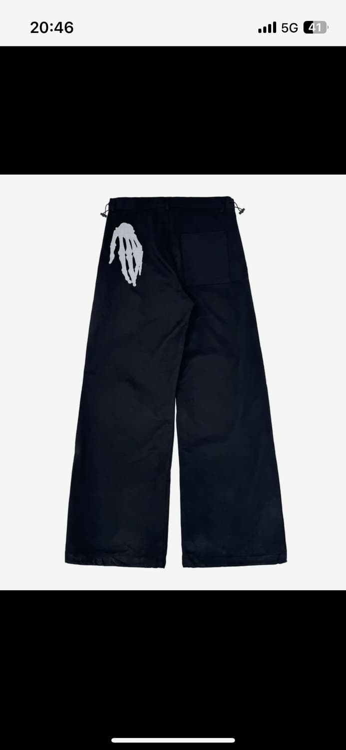 탄산마그네슘 손뼈 블랙 팬츠 상품이미지1