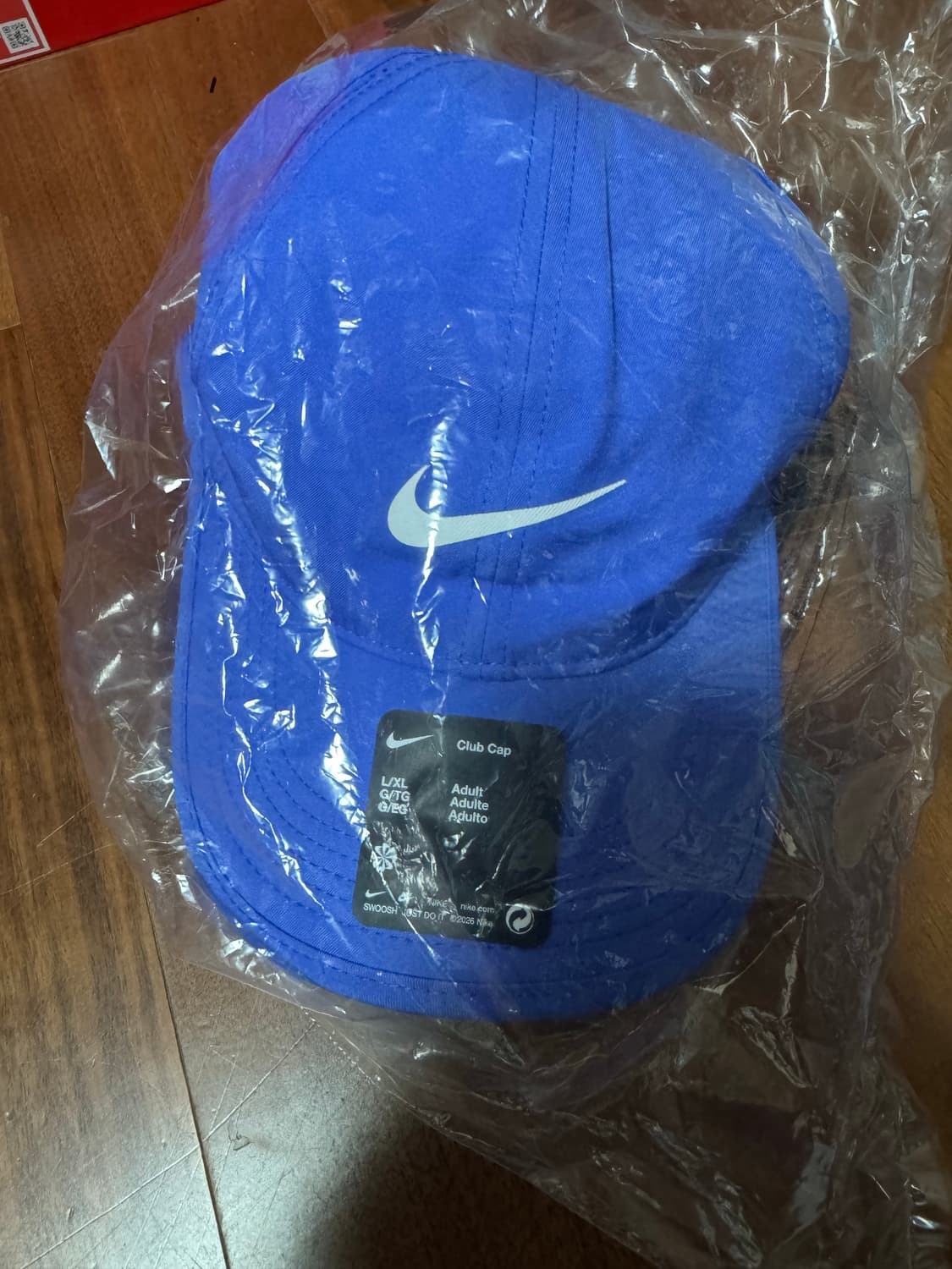 정품새제품 나이키 드라이핏 페더라이트 캡 모자 퍼플 L/XL 상품이미지2