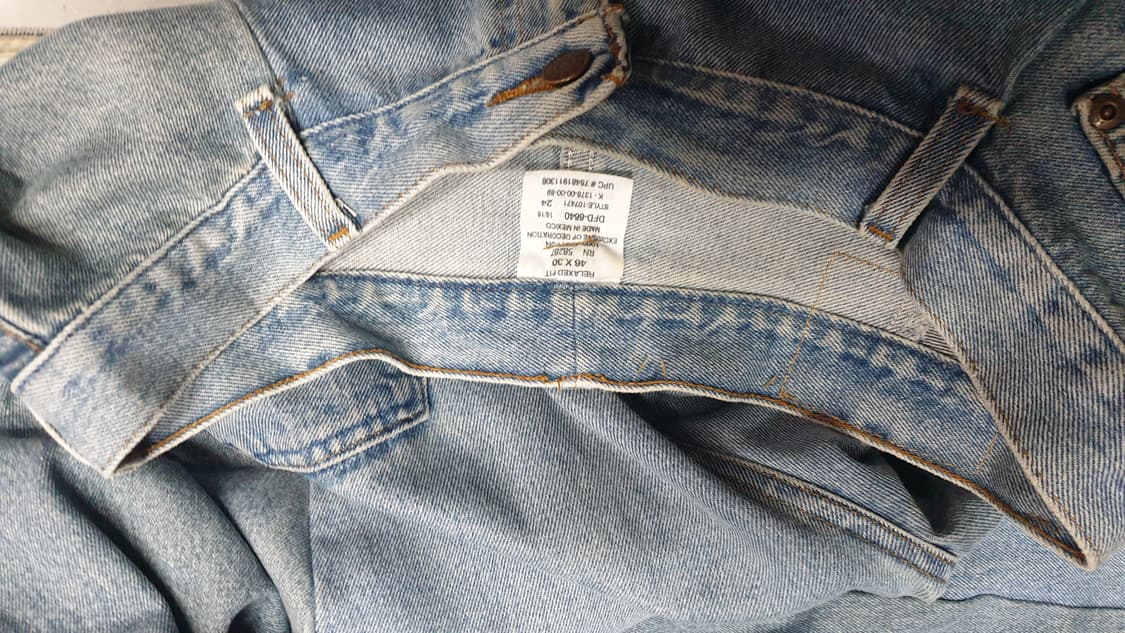 Levi's 리사이클 패치   빈티지 벌룬데님 청바지34 상품이미지8
