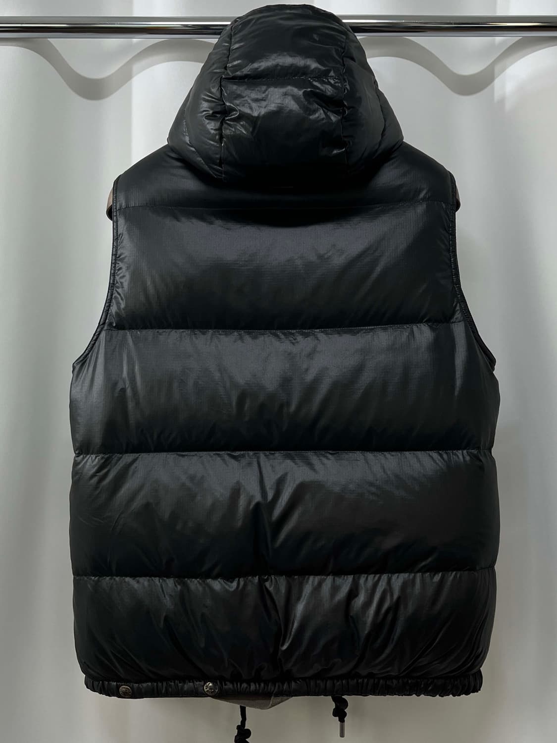 폴로 랄프로렌 블랙 쿠키와펜 립스탑 다운 베스트 자켓 상품이미지2