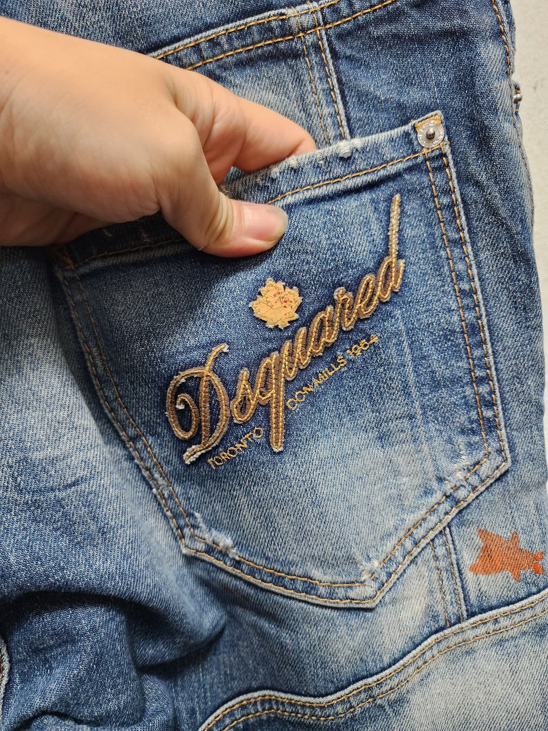 Dsquared2 디스퀘어드 데님 청바지 상품이미지3