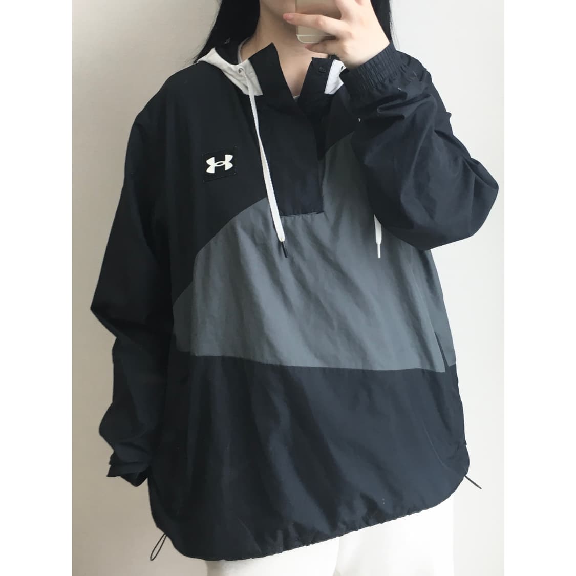 언더아머 아노락 트레이닝 바람막이 xxl 상품이미지1