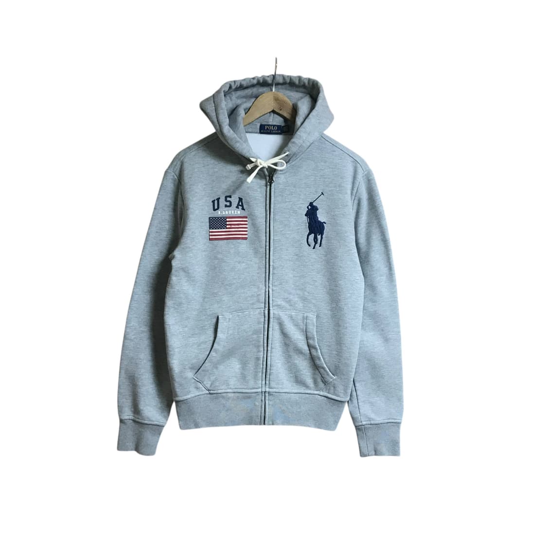 폴로 랄프로렌 성조기 빅포니 후드집업자켓 상품이미지2