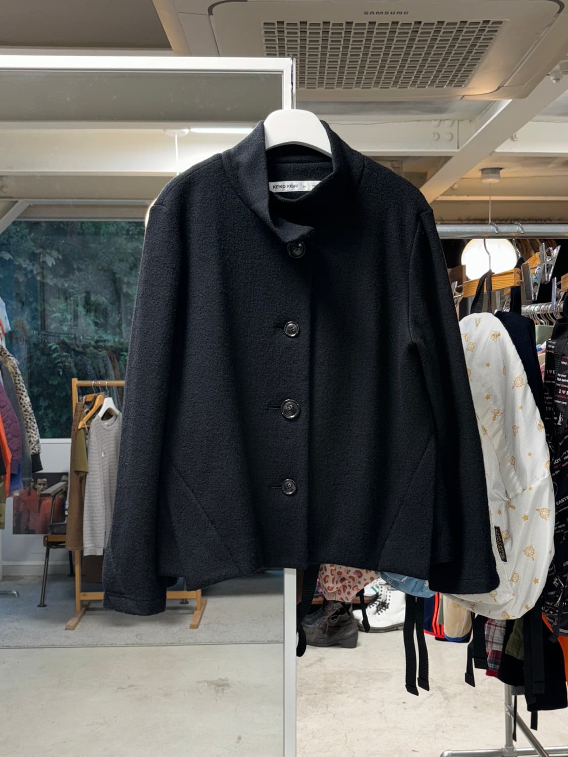 케이코 키시 울 숏코트 상품이미지1