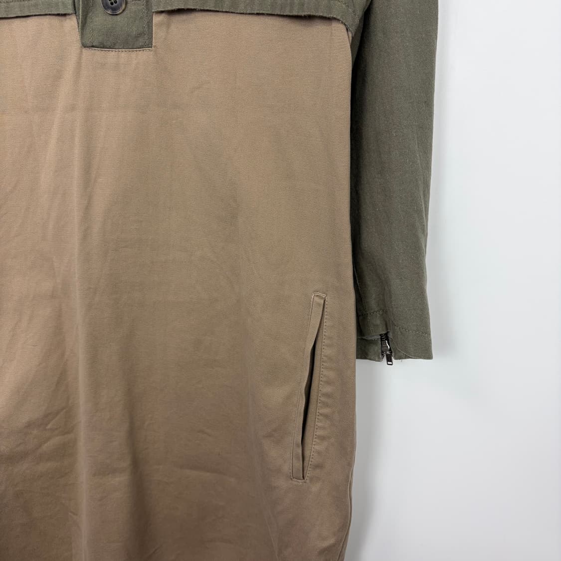 요지야마모토 패턴 후드 튜닉 상품이미지5