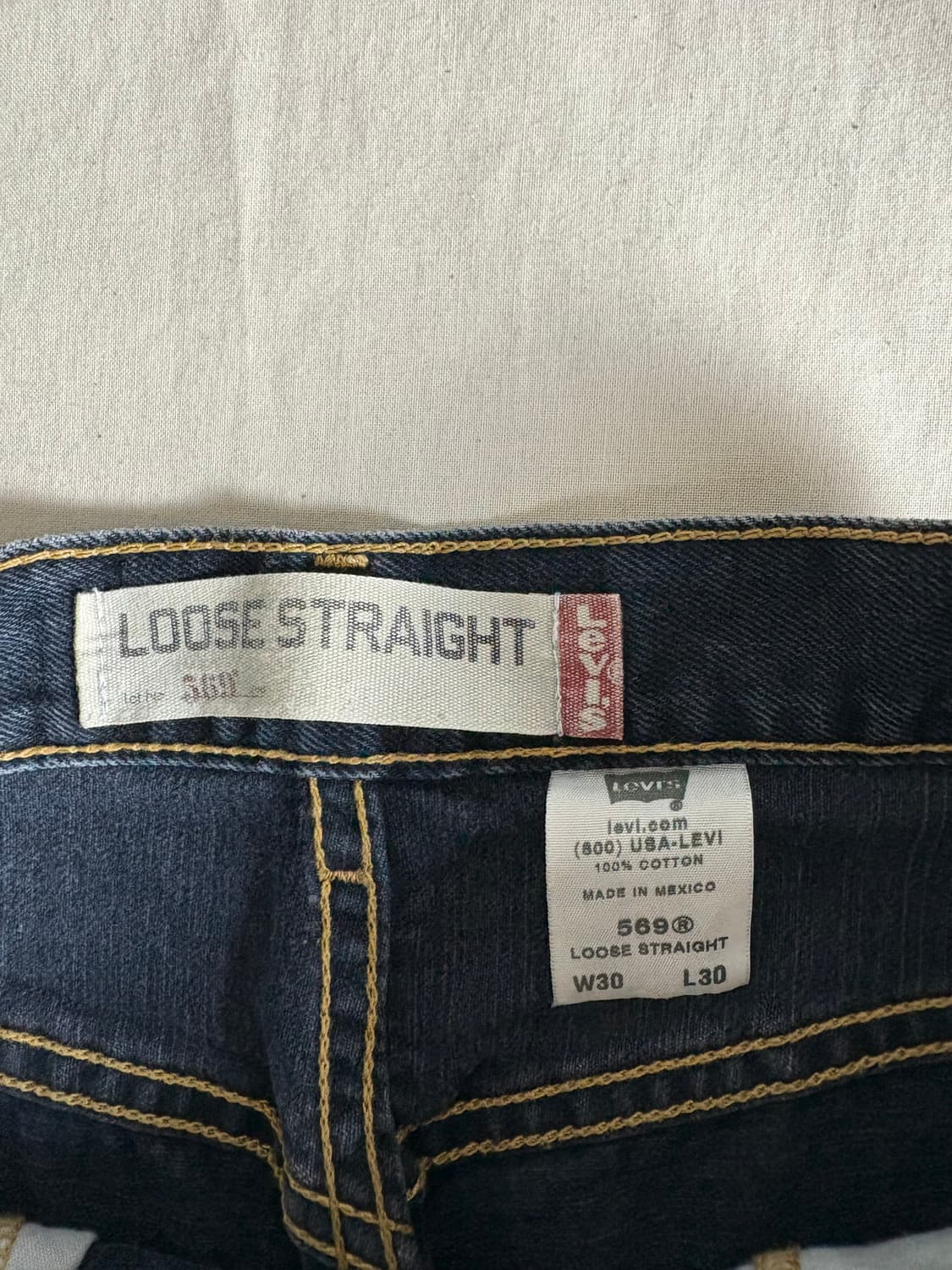 Levis 리바이스 569 데님팬츠 W30 L30  상품이미지4